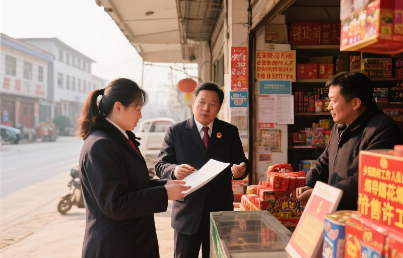 罗甸县下沉乡镇开展烟花爆竹零售许可批前指导